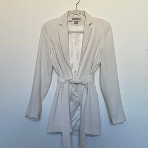 White Blazer with pockets